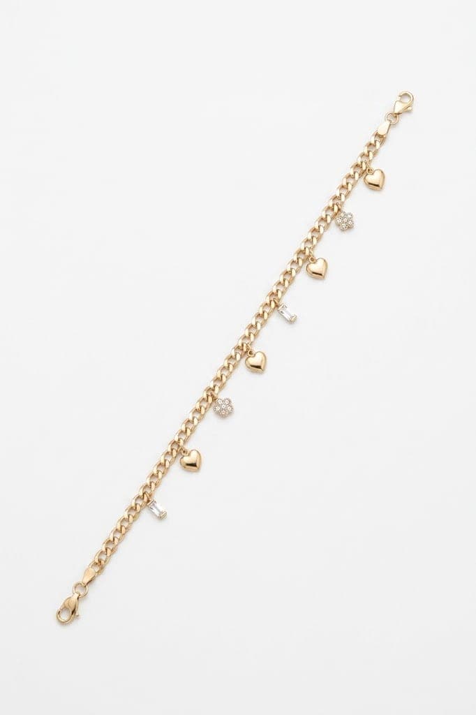 Charm Taşlı Bileklik