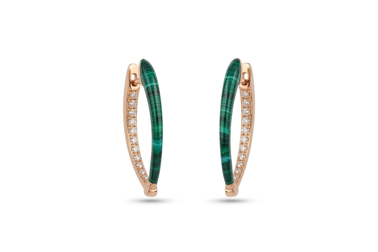 Tasarım Pırlanta Küpe - D 0.46 Ct E VS2 - PIR0000200